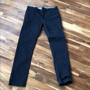 J. Crew mens black pants